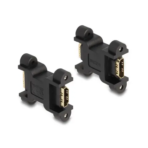 DELOCK HDMI Toldó Fekete 4cm 66068