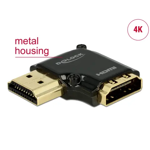 DELOCK HDMI Toldó Fekete 3cm 65660