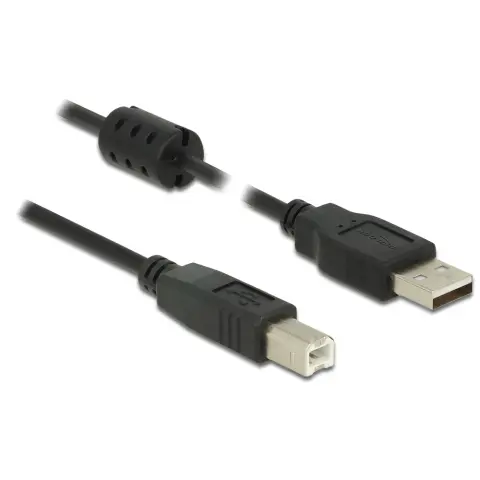 DELOCK USB Összekötő Fekete 1m 84898