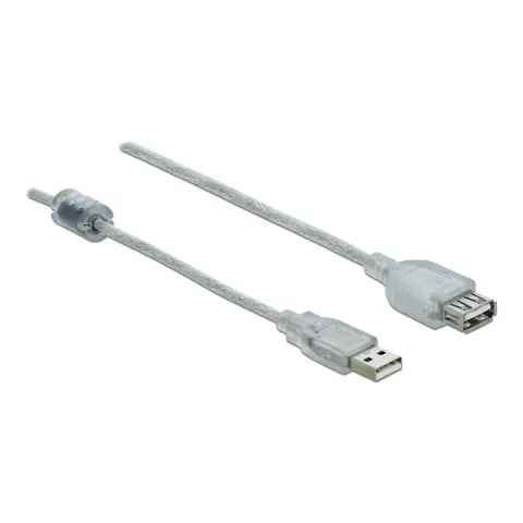 DELOCK USB Hosszabbító Szürke 3m 83884