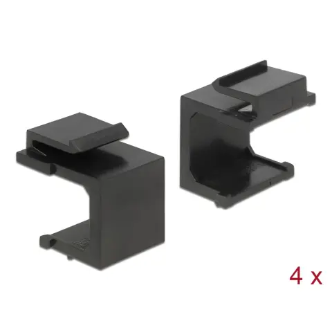 DELOCK Keystone fedél 86321 fekete