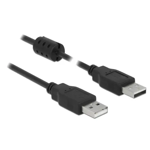 DELOCK USB Összekötő Fekete 1m 84889