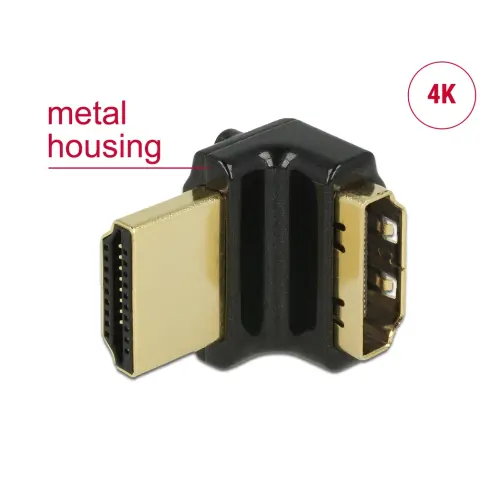 DELOCK HDMI Toldó Fekete 3cm 65663