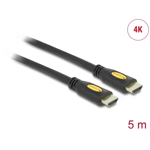 DELOCK HDMI Összekötő Fekete 5m 82455