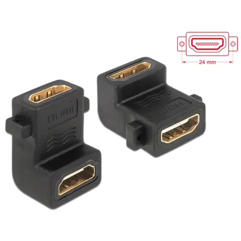 DELOCK HDMI Toldó Fekete 3cm 65510