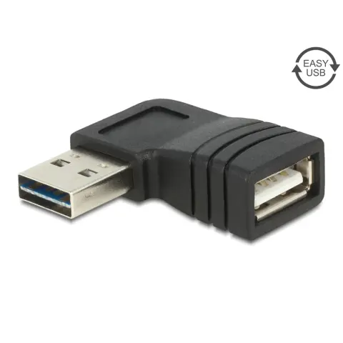 DELOCK USB Toldó Fekete 3cm 65522
