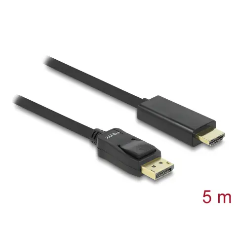 DELOCK DisplayPort HDMI Átalakító Fekete 5m 82441