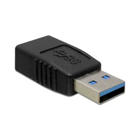 DELOCK USB 3.0 Toldó Fekete 4cm 65174