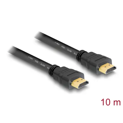 DELOCK HDMI Összekötő Fekete 10m 82709