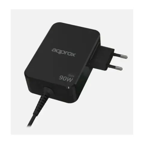 APPROX Mrežni punjač USB-C kabel 1.8m 90W crni APPA90GAN
