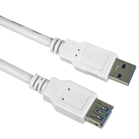 PREMIUMCORD USB 3.0 Hosszabbító Fehér 1m ku3paa1w