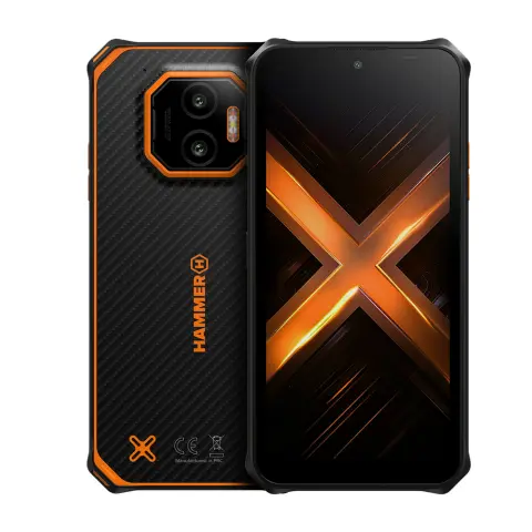 HAMMER Energy X2 6.1" 5G 8/256GB Dual Sim black-orange TEL001065