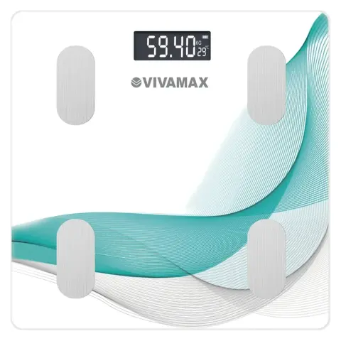 VIVAMAX Višenamjenska funkcija pametan ravnoteža Bluetooth 180 kg