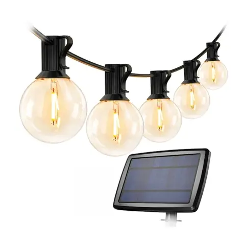 LEPRO Solar garden string lights 7.62m 4 modes PR440001-WW