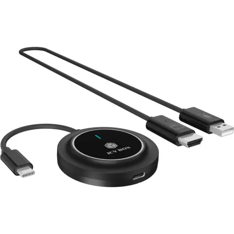 ICY BOX Streaming kliens IB-WL101 fekete 61162