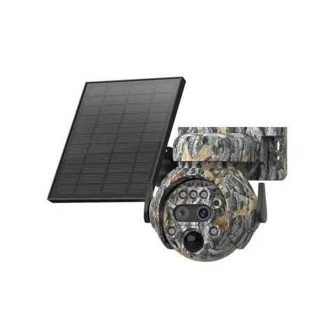 VIKING TECHNOLOGY Napelemes kültéri HD kamera HDs04 4G szürke VHDS044GD