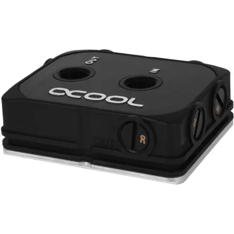 ALPHACOOL CPU vízhűtő blokk Eisblock XPX Pro 1U fekete 12936