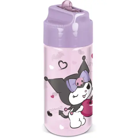 LUDICUS GAMES Sticlă Kuromi 430 ml roz translucid STOR3363