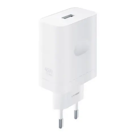 REALME Mains fast charger SUPERVOOC 45W USB white VCB4JAEH OEM
