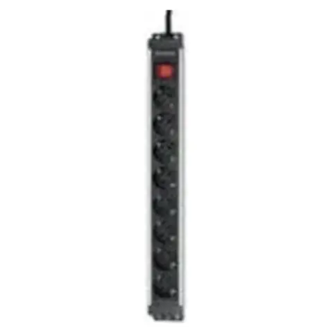 COMMEL Prelungitor PDU cu 8 prize și întrerupător 2m 236-101