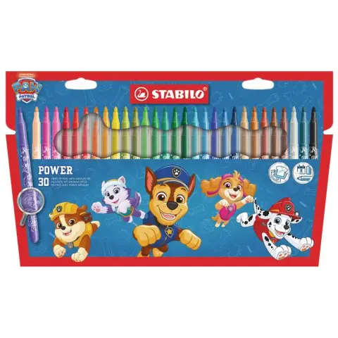 STABILO Power Šapa patrola marker pribor 2 mm 30 boja