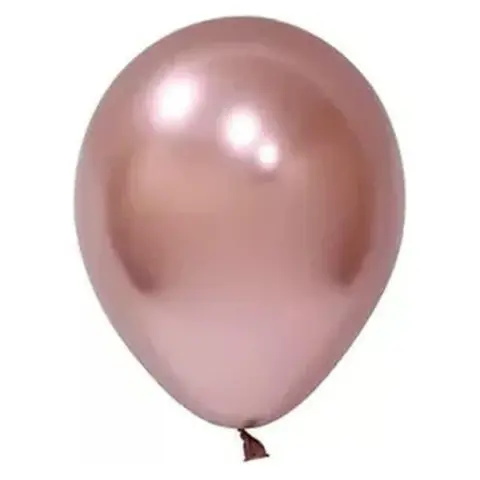Luftballon 30 cm 50 pcs Chrom rosegold