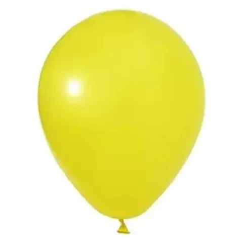 Luftballon 30 cm 100 pcs zitronengelb