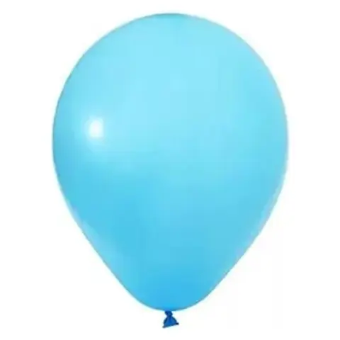 Léggömb 30 cm 100 kom svetlo plavo
