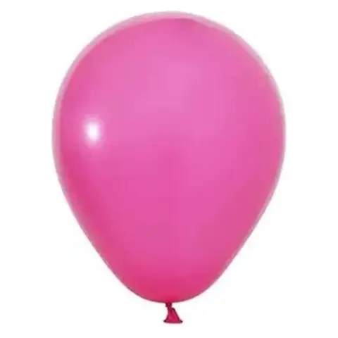 Léggömb 30 cm 100 kom fukszia