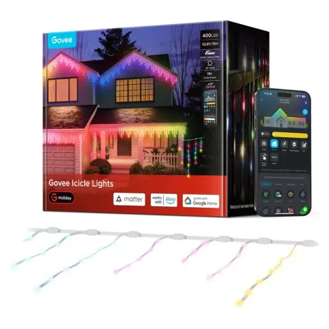 GOVEE H80D13D2 Icicle Lights 10m