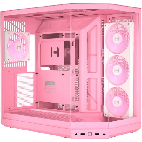 HYTE Y50 számítógépház rózsaszín CS-HYTE-Y50RGB-SM