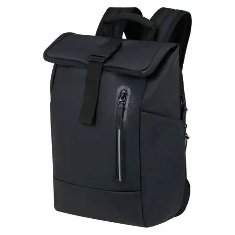 AMERICAN TOURISTER Urban Tide Rolltop Laptop hátizsák 14" fekete MK7-009-002