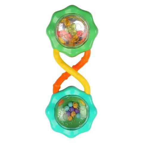 BRIGHT STARTS Rattle & Shake Barbell rattle