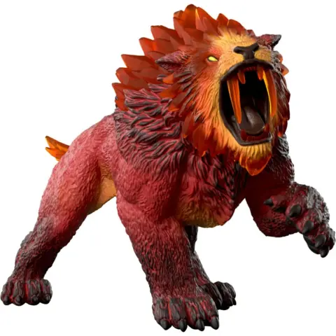 SCHLEICH 70899 Eldrador Lava kardfogú tigris