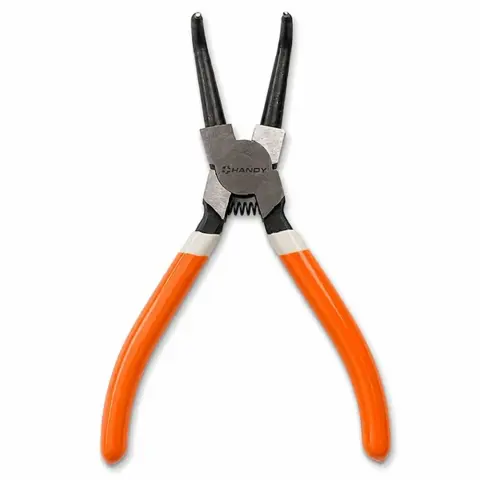 HANDY 10309 Zégergyűrű fogó - hajlított - zárt - 17 cm