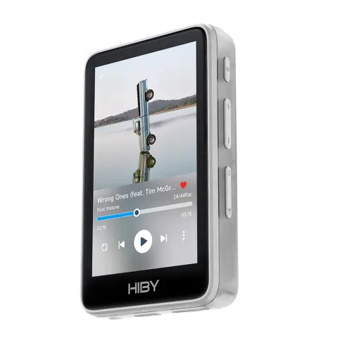 HIBY MUSIC Hordozható zenelejátszó R1 fehér P3899