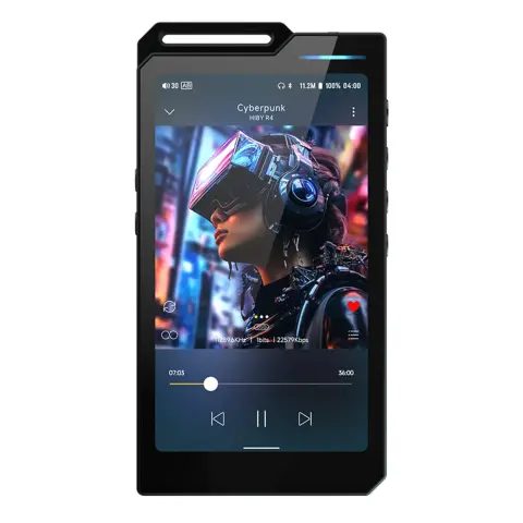 HIBY MUSIC HiRes audio lejátszó R4 fekete P3641