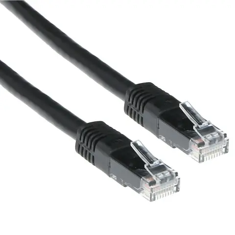 ACT CONNECTIVITY UTP CAT5E veza Crno 1.5m IB5951