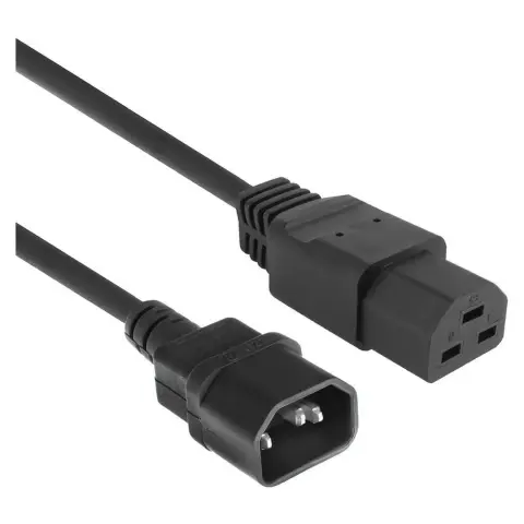ACT CONNECTIVITY IEC Prehrana Crno 1.5m AK5371