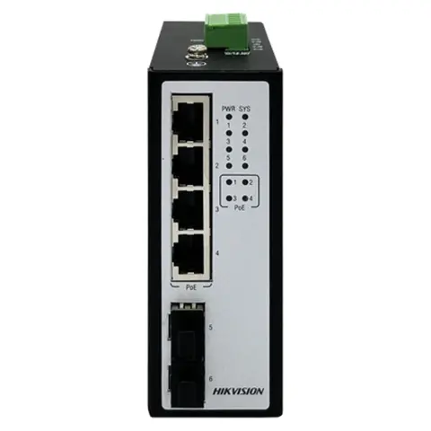 HIKVISION DS-3T2506P 4 Port Gigabit PoE Switch