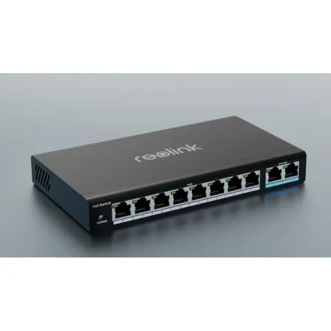 REOLINK PoE switch 10 portos 120W RLA-PS1