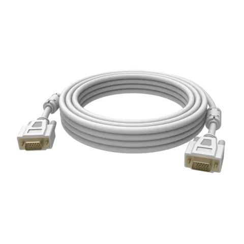 VISION VGA/D-Sub Összekötő Fehér 3m TC 3MVGAP