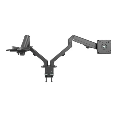 VISION VFM-DAD/4 Dupla asztali monitorkar 17"-27" fekete