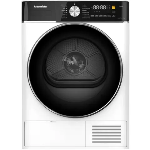 HAUSMEISTER Hőszivattyús szárítógép 8 kg HM2805