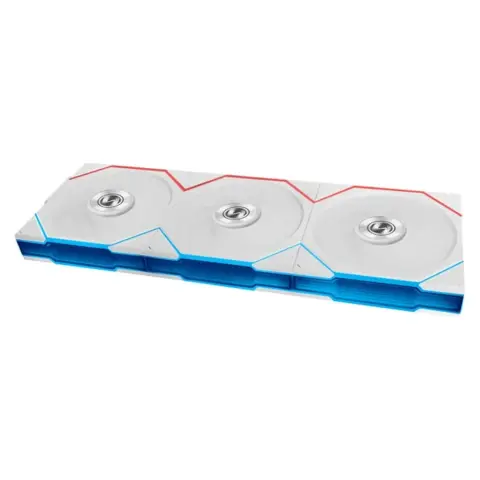 LIAN LI UNI FAN TL FLEX Wireless 120mm fordított légáramlás 3 darabos szett fehér G9F.12RTL1F3W.00