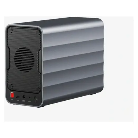 HIKSEMI Ohišje RAID HDD/SSD črno HS-HUB-DBR201(STD)/RAID/SD/TF/C-C/EU