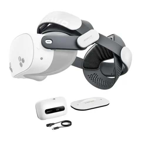 BOBO VR M3 Pro Plus fejpánt + akkumulátor a Quest 3/3S-hez