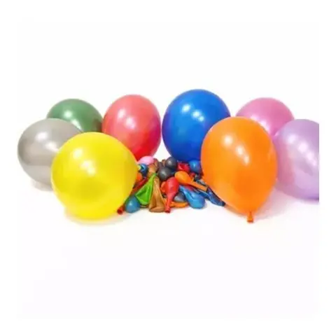 Latex léggömb 25 cm 100 pcs mixed colors