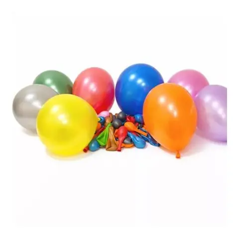 Léggömb 30 cm mixed metal colors 100 pcs
