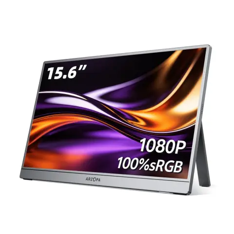 ARZOPA A1 Pro 15.6" FHD Portable Monitor grey